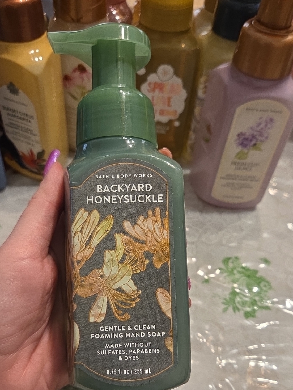 Nwt Bath & Body Works Backyard Honeysuckle